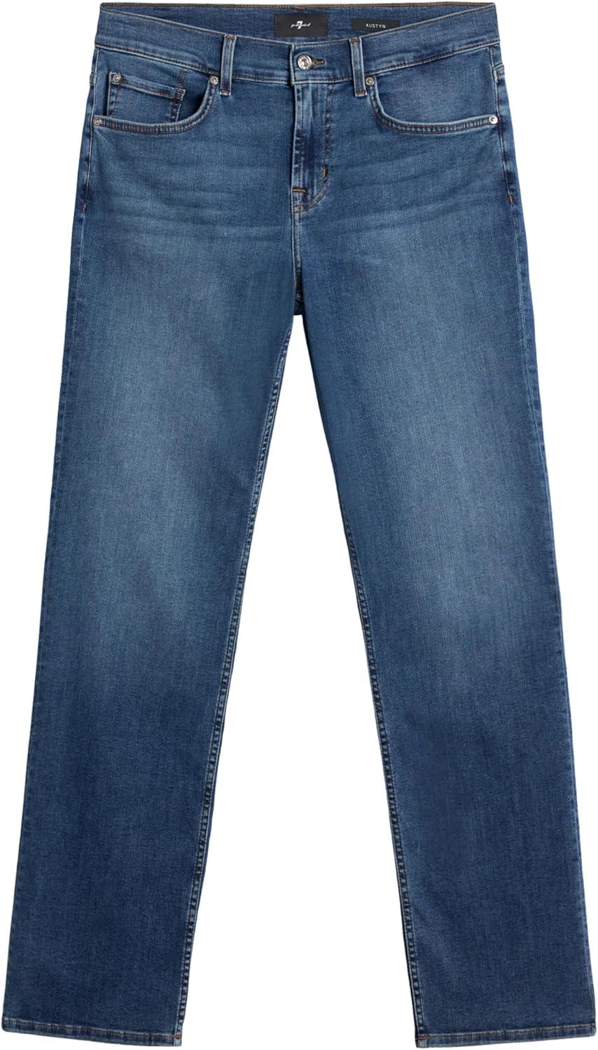 image7 For All Mankind Mens Austyn Relaxed Fit Straight Leg Jeans Midway