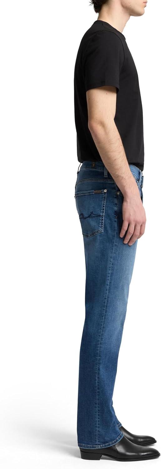 image7 For All Mankind Mens Austyn Relaxed Fit Straight Leg Jeans Midway