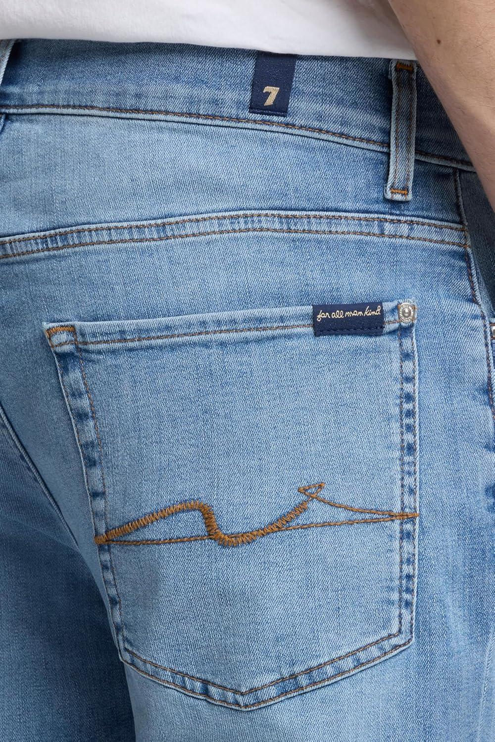 image7 For All Mankind Mens Austyn Relaxed Fit Straight Leg Jeans Newberry