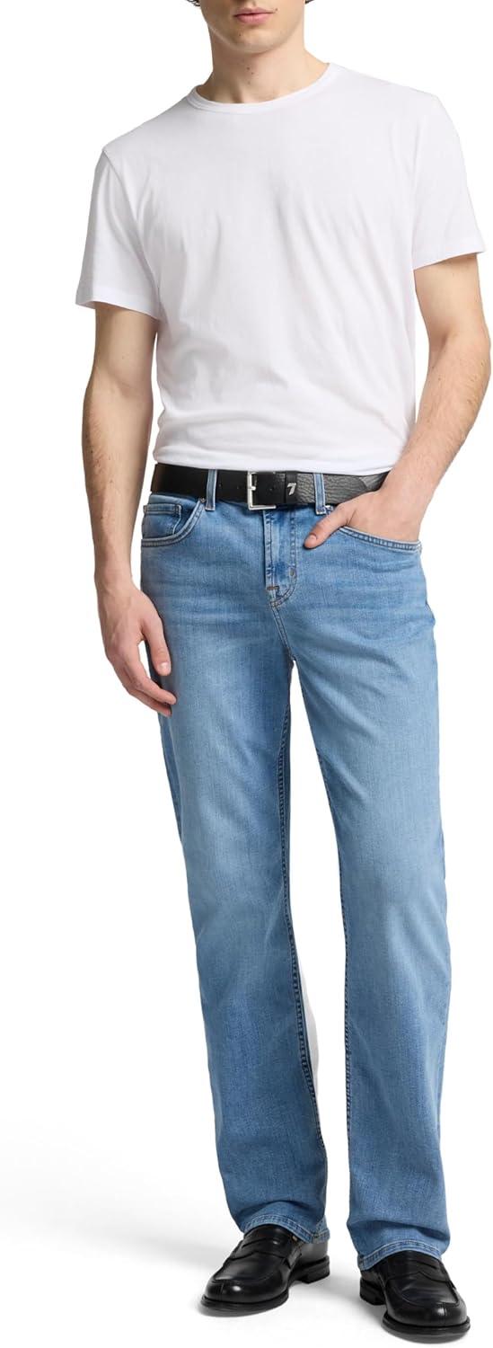 image7 For All Mankind Mens Austyn Relaxed Fit Straight Leg Jeans Newberry