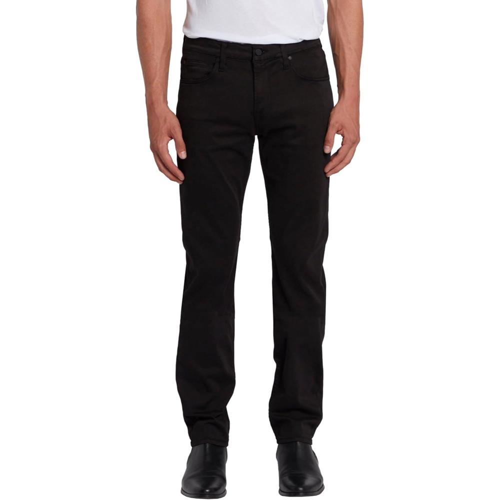 image7 for All Mankind Mens Luxe Performance Plus Slimmy Stretch JeanStretch Sateen Black