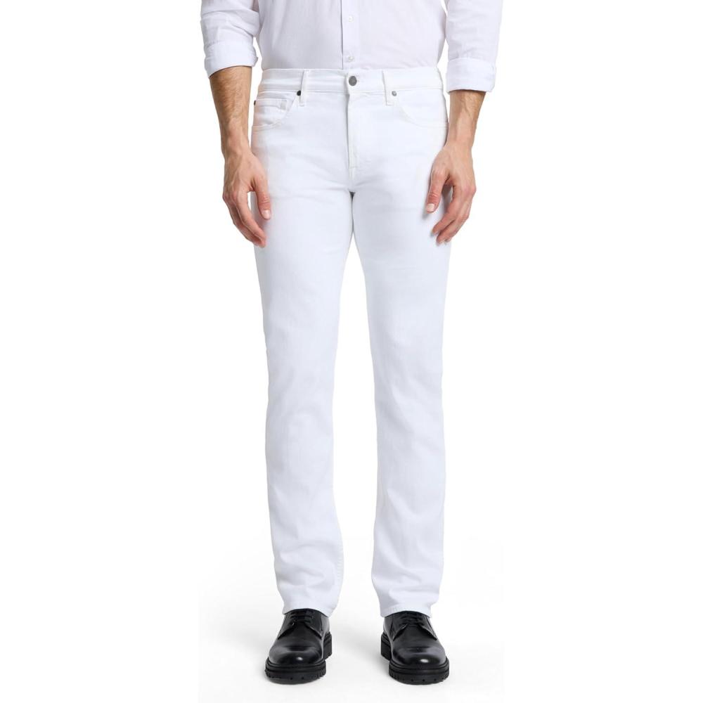 image7 for All Mankind Mens Luxe Performance Slimmy JeanWhite