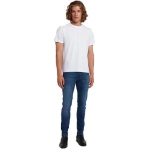 7 for All Mankind Mens Slimmy Tapered Straight Jean(Mid Blue)