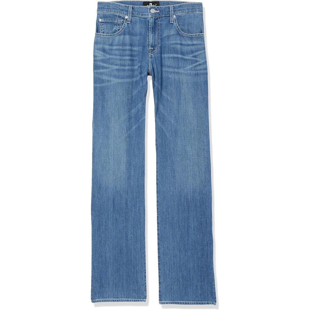 image7 For All Mankind Mens Austyn Relaxed Fit Straight Leg JeansHighland