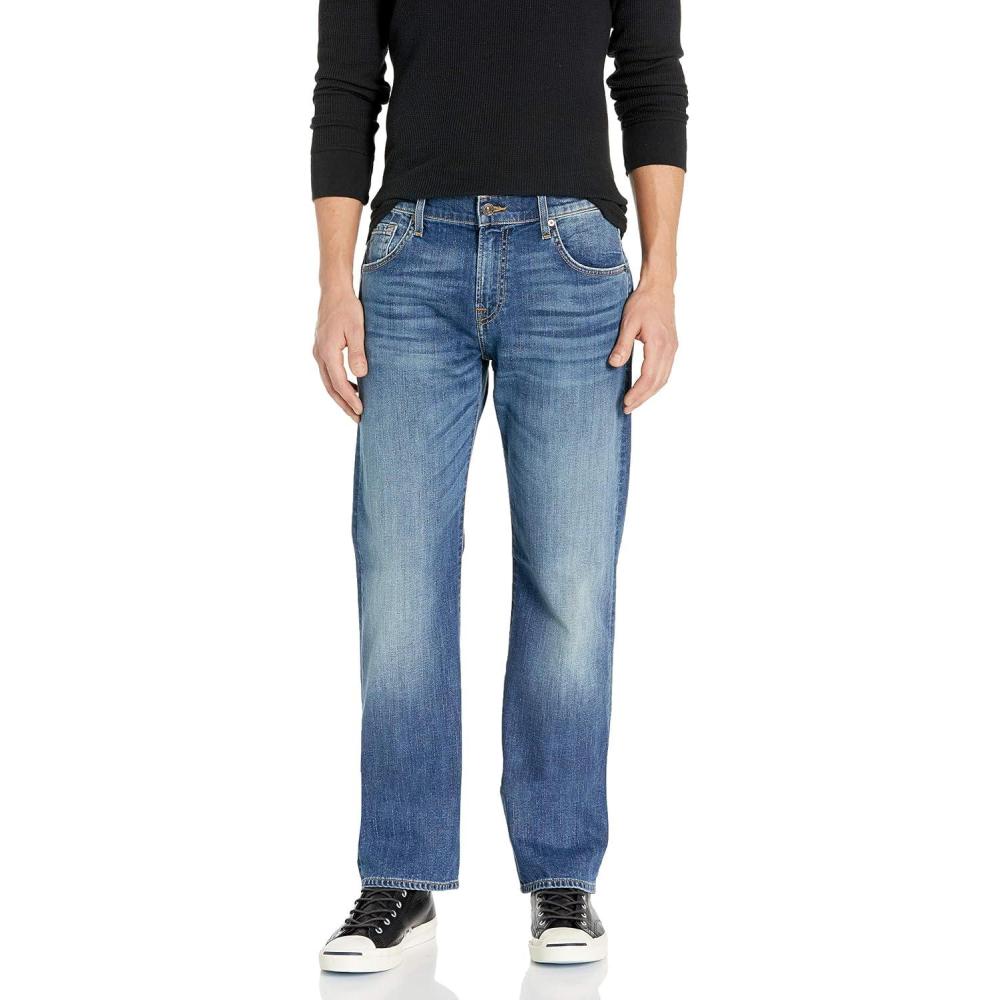 image7 For All Mankind Mens Austyn Relaxed Fit Straight Leg JeansSwain