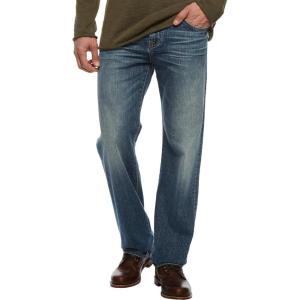 7 For All Mankind Men’s Austyn Relaxed Fit Straight Leg Jeans(Bedrock)