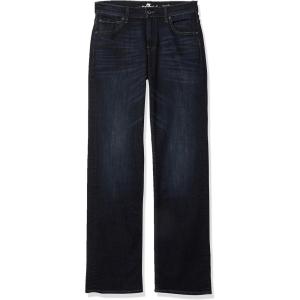 7 For All Mankind Men’s Austyn Relaxed Fit Straight Leg Jeans(Night Frontier)