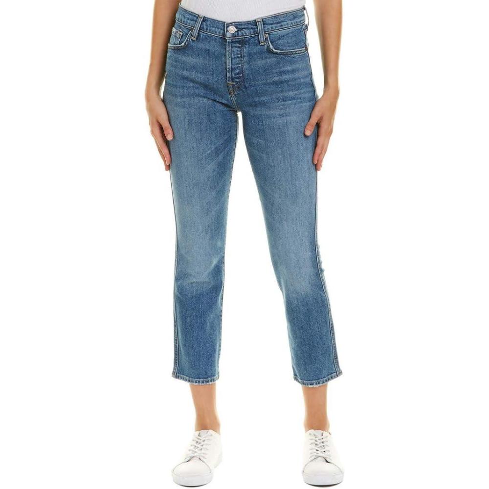 image7 For All Mankind Womens Straight Leg JeanDesert Oasis