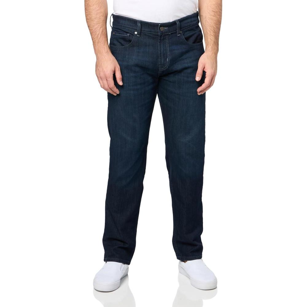 image7 for All Mankind Mens Straight Forte Straight Fit JeansPerennial
