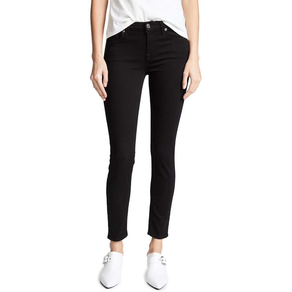 image7 for All Mankind Womens Ankle Skinny JeansBlack