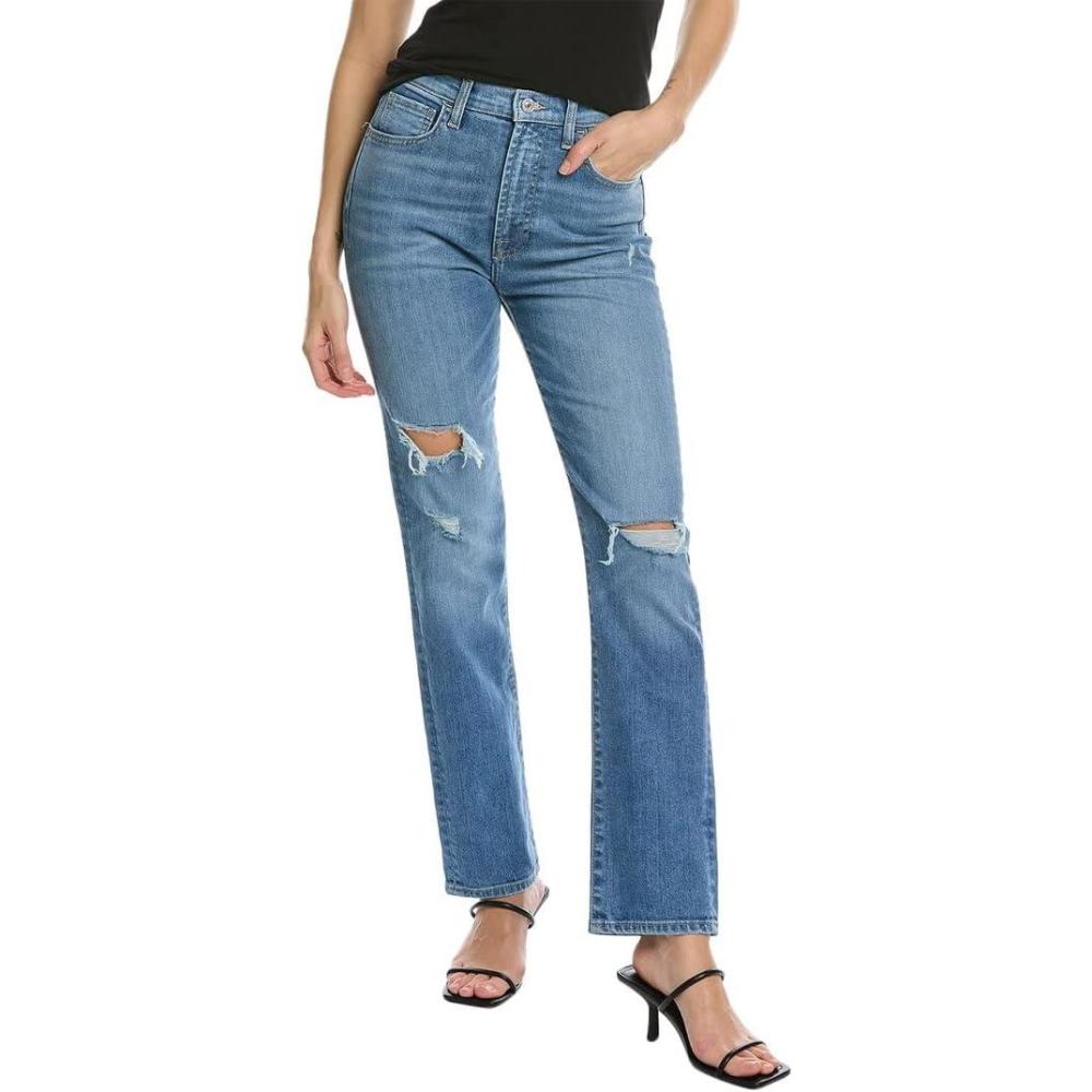 image7 For All Mankind Womens Easy Slim in DreamDestroyDreamDestroy