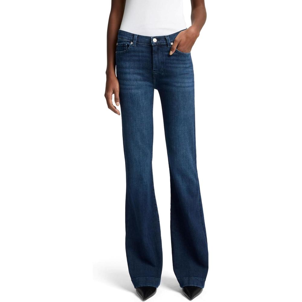 image7 for All Mankind Womens Dojo Trouser Flare JeanBaltimora