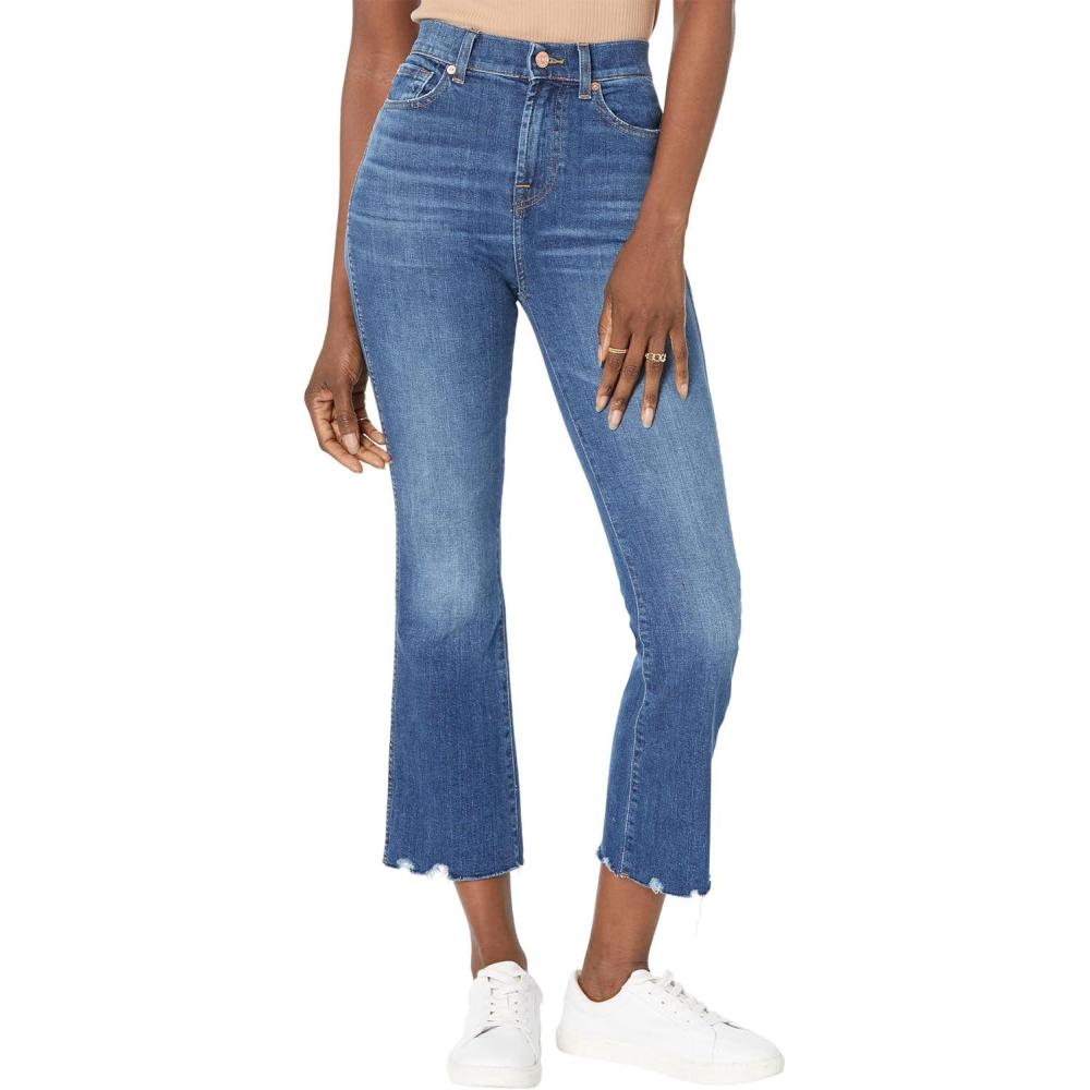 image7 for All Mankind Womens HighWaist Slim Kick JeansJeansSihighline