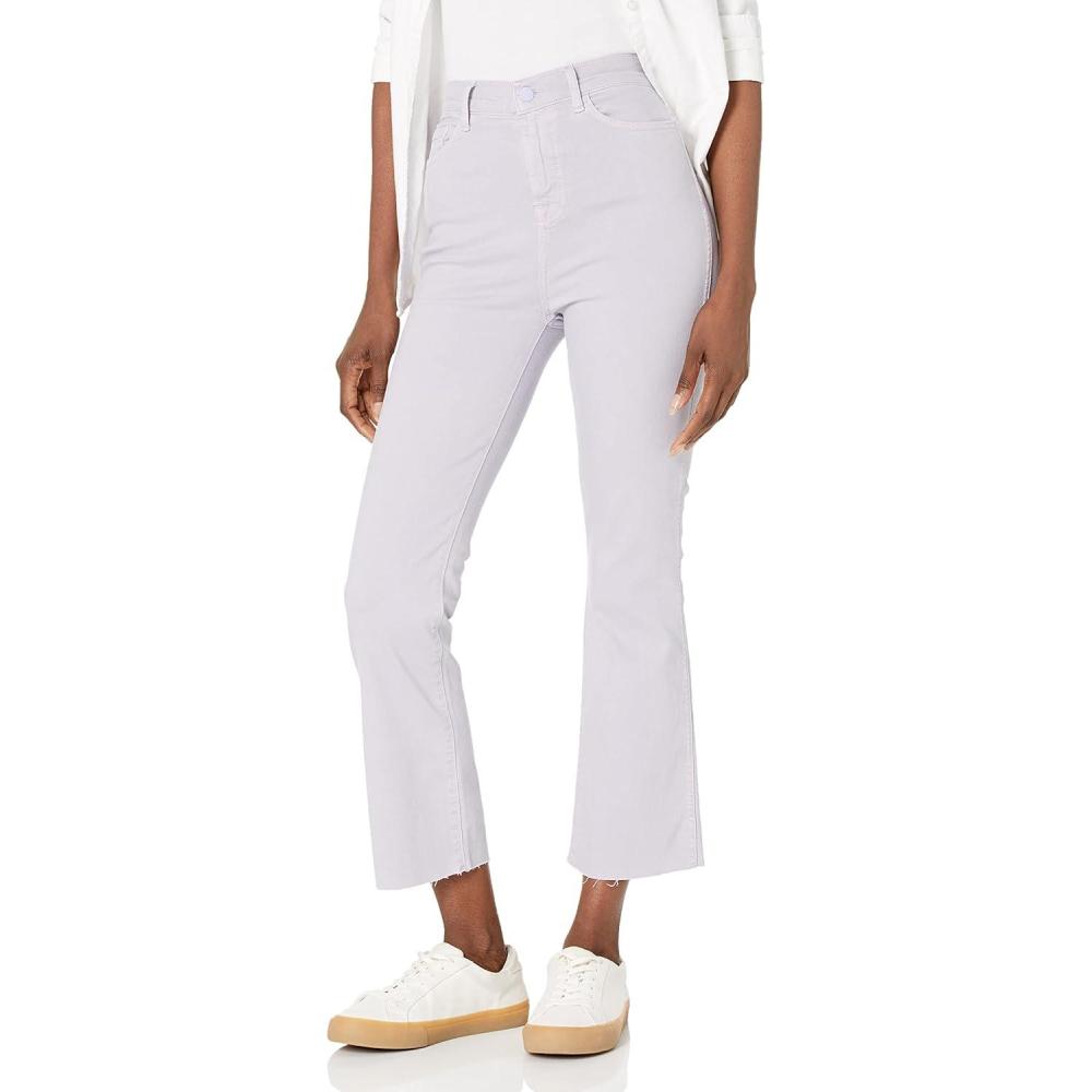 image7 for All Mankind Womens HighWaist Slim Kick JeansJeansSugar Plum