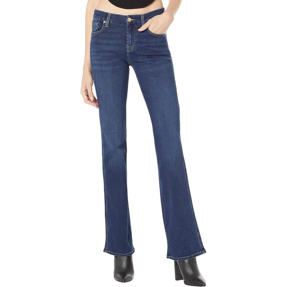 image7 for All Mankind Womens Kimmie Bootcut JeansRinsed Indigo