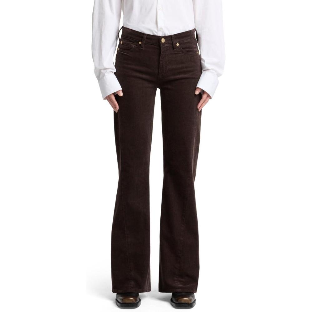 image7 for All Mankind Womens Twisted Dojo TailorlessCorduroy Coffee