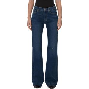 7 for All Mankind Womens 7 for All Mankind Women’s Tailorless Dojo Regular Fit Flared Jeans(Norton Blue)