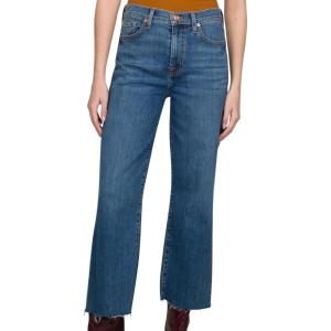 7 for All Mankind Womens Wide-Leg Crop Jeans in AlexaJeans(Meisa)