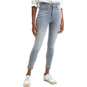 7 for All Mankind Womens Ankle Skinny High Waist JeansJeans(Aldergrey)