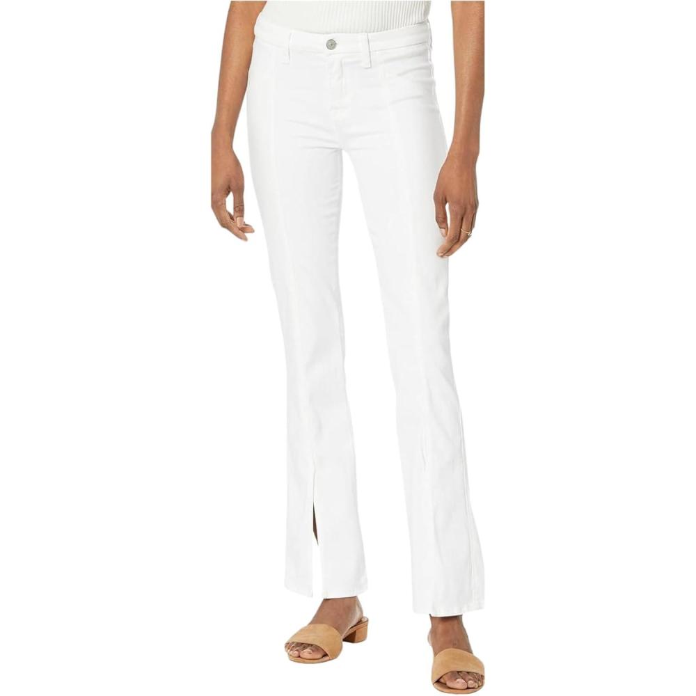 image7 for All Mankind Womens Kimmie Straight JeansJeansWhite