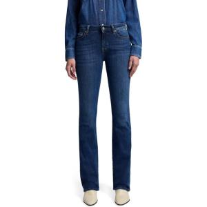 7 for All Mankind Womens Kimmie Bootcut Mid-Rise Jeans(High Wave)