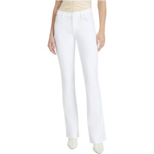 7 for All Mankind Womens Kimmie Bootcut(Clean White)