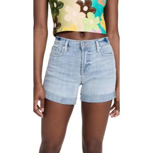 7 For All Mankind Men’s Mid Roll Short in Coco Prive(Coco Prive)