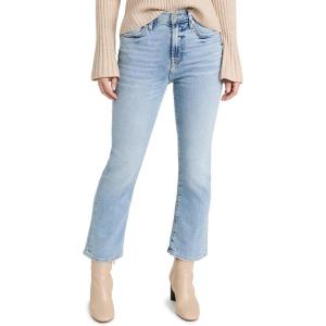 7 For All Mankind Women’s High-Waisted Slim Kick Fit Jeans in Must(Must)
