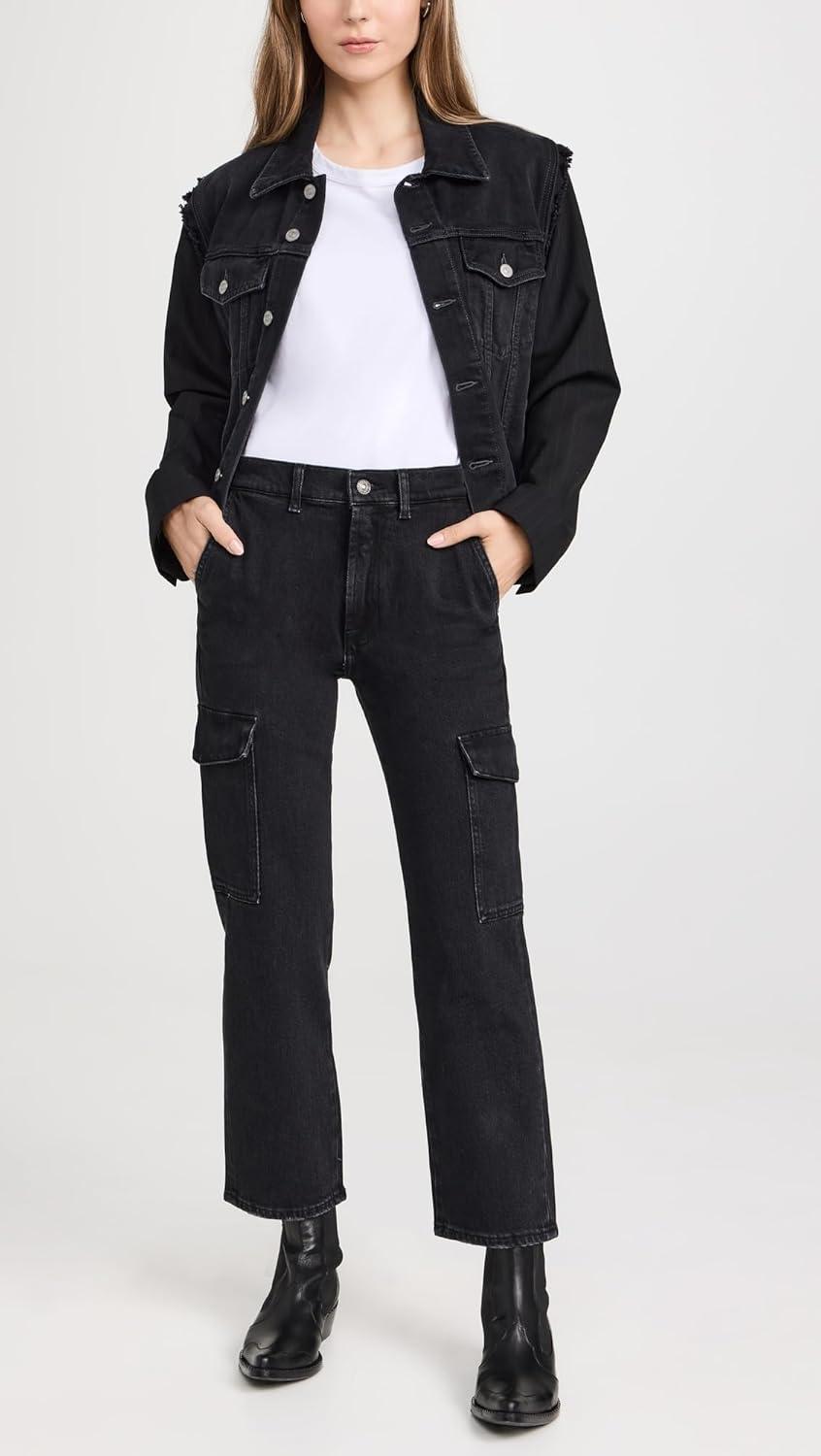 image:image7 for All Mankind Womens Logan Cargo Jean Pants in CollideCollide