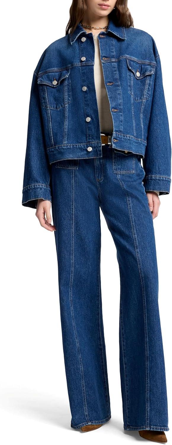 image:image7 For All Mankind Womens High Rise Relaxed Fit JeansArtifact