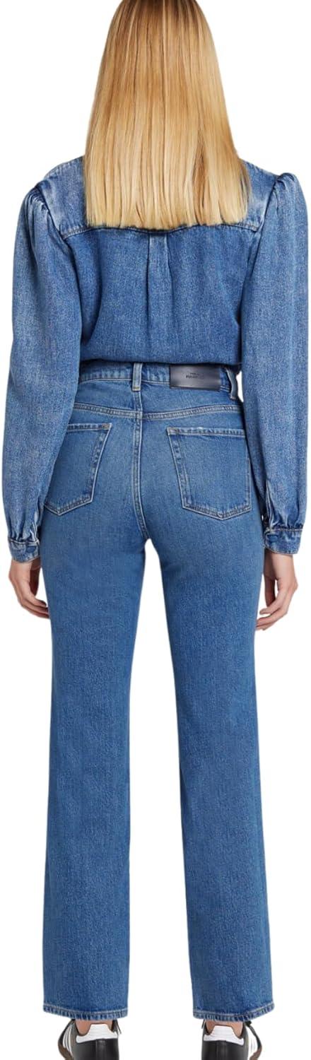 image:image7 For All Mankind Womens Logan Stovepipe Straight Leg Jeans in ExplorerJeansExplorer