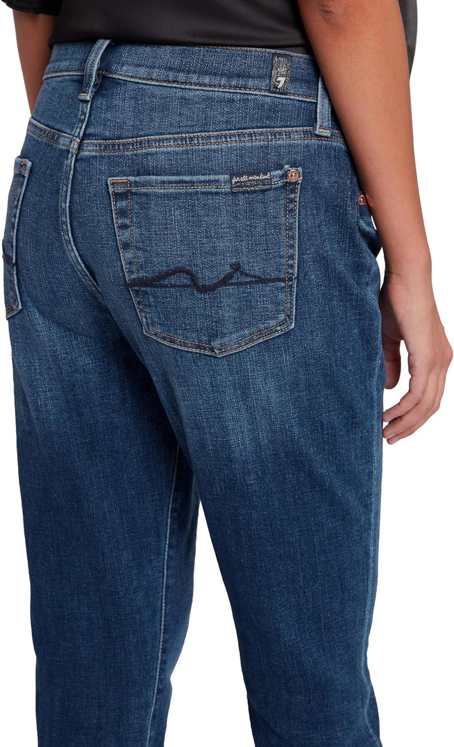 image:image7 For All Mankind Womens Maternity Josefina Broken Twill Boyfriend Jean Vanity