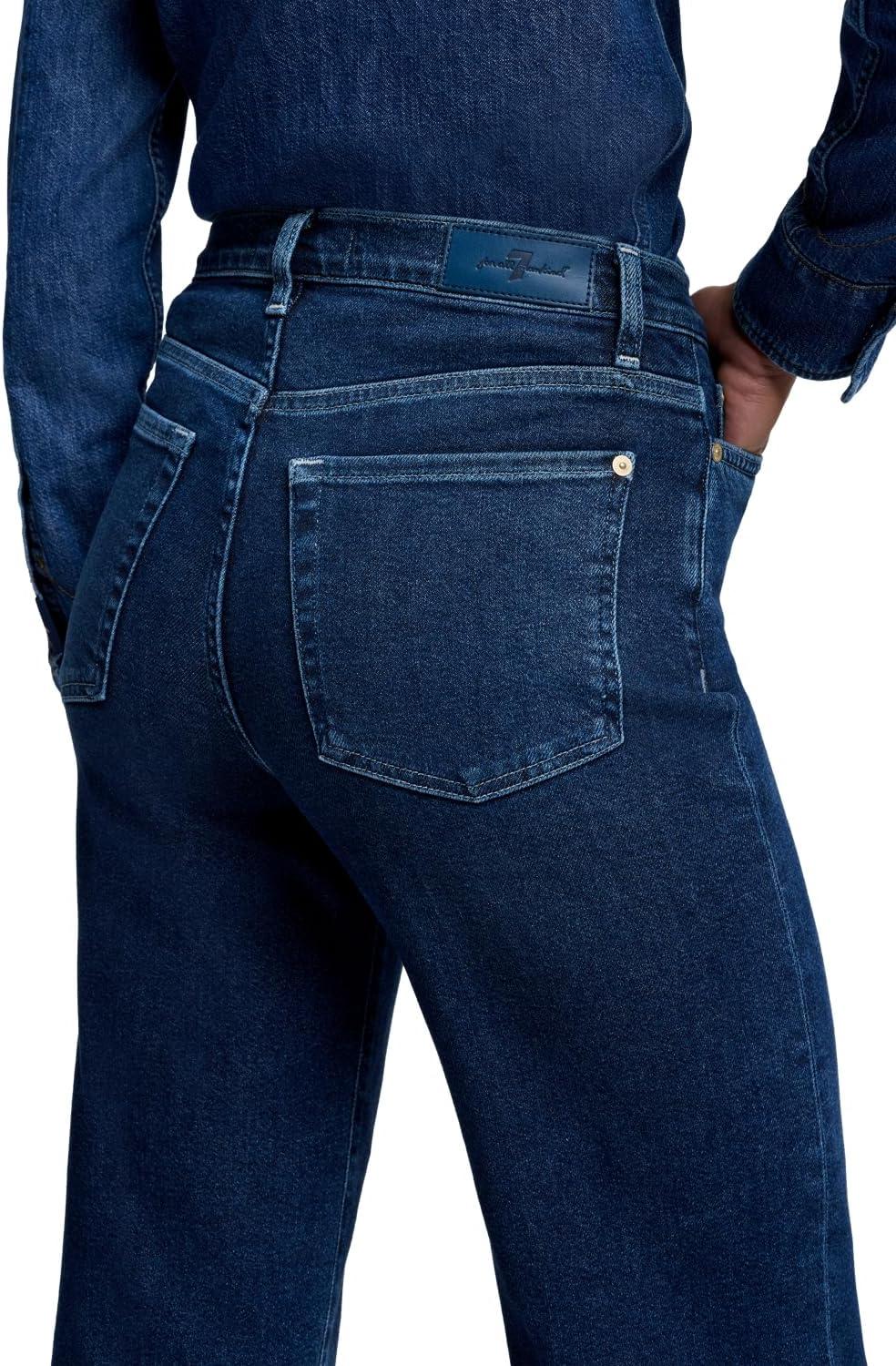 image:image7 for All Mankind Womens Luxe Vintage Ultra High Rise Jo Wide Leg JeansParadise Cove
