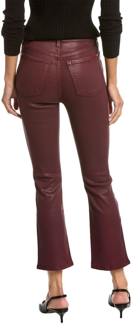 image:image7 for All Mankind Womens Womens HighWaist JeansCoated Ruby Rus