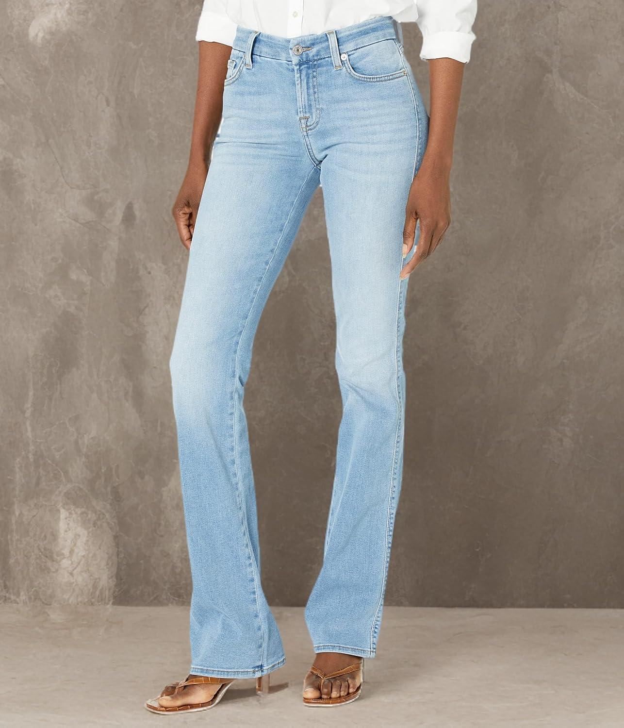 image:image7 for All Mankind Womens Womens Kimmie Bootcut JeansEtienne