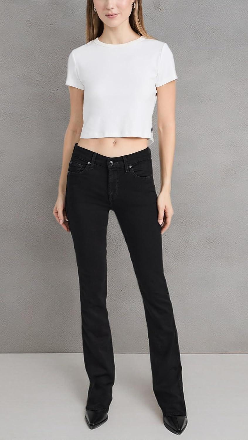 image:image7 for All Mankind Womens Womens Kimmie Bootcut JeansRinse