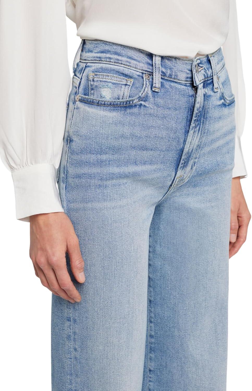 image:image7 for All Mankind Womens Womens Ultra HighRise Wide Leg Jo Bootcut JeansMust