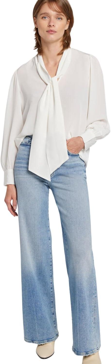 image:image7 for All Mankind Womens Womens Ultra HighRise Wide Leg Jo Bootcut JeansMust