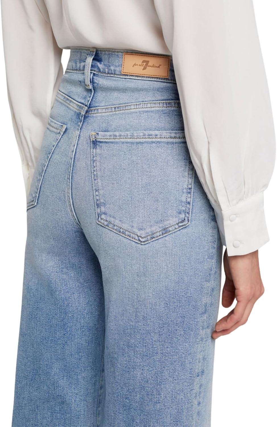 image:image7 for All Mankind Womens Womens Ultra HighRise Wide Leg Jo Bootcut JeansMust