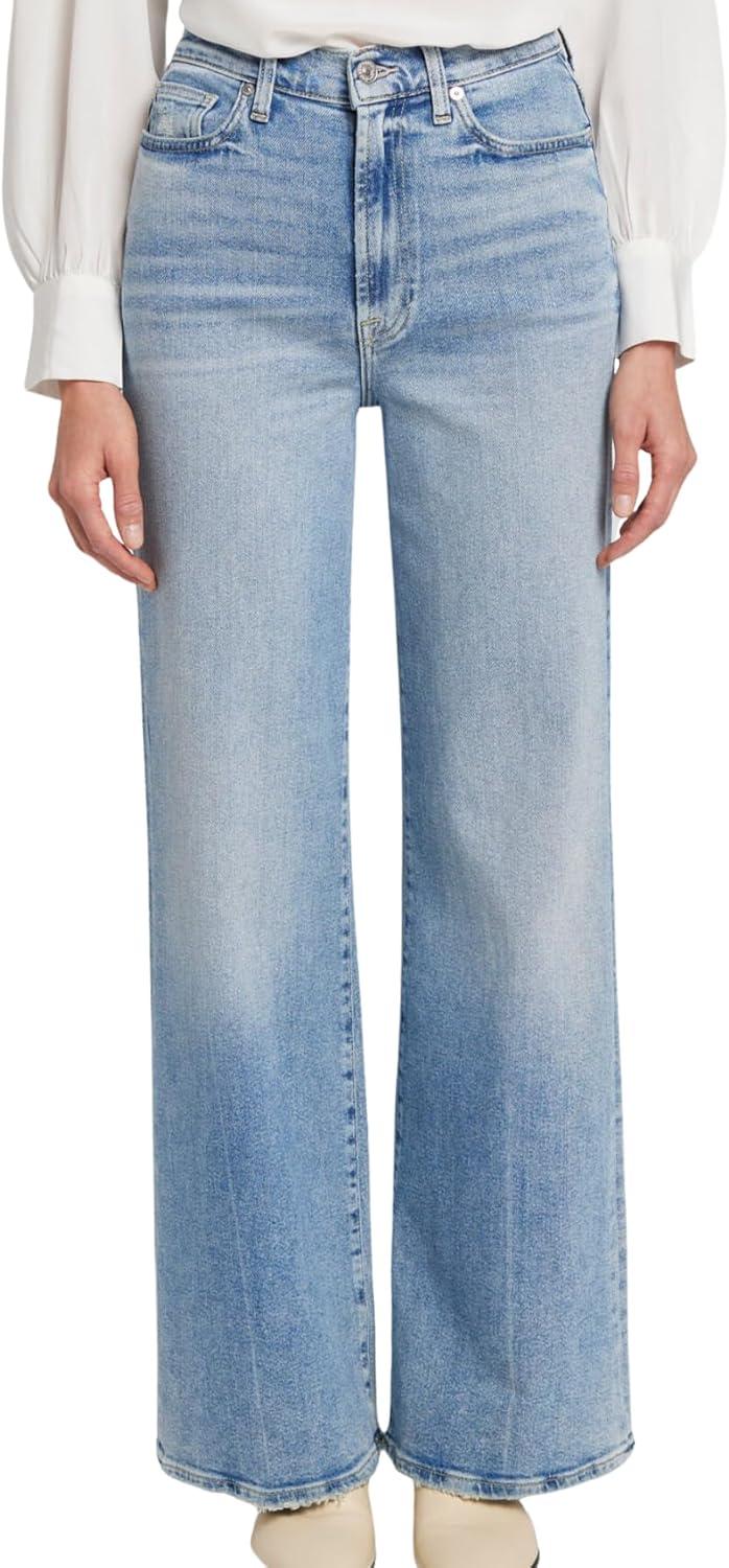 image:image7 for All Mankind Womens Womens Ultra HighRise Wide Leg Jo Bootcut JeansMust