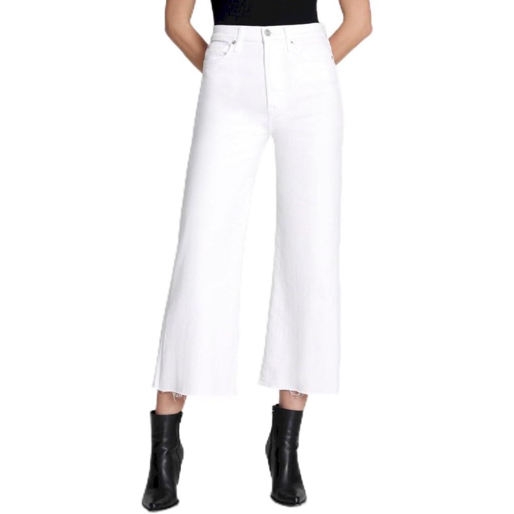 image:image7 For All Mankind Womens Luxe Vintage Ultra High Rise Cropped Jo JeansSoleil