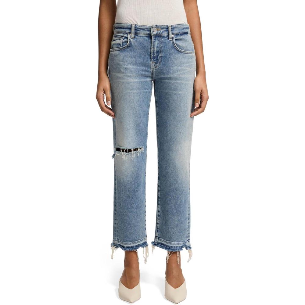 image:image7 for All Mankind Womens Calie Straight AnkleShore Break