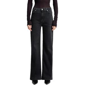 7 for All Mankind Women’s Luxe Vintage Ultra High Rise Jo Wide Leg Jeans(Bottomline)