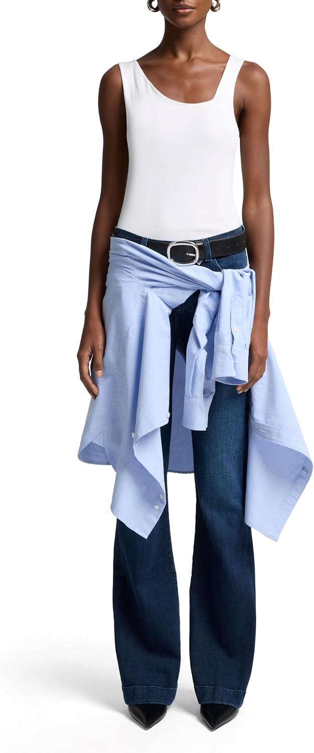 image:image7 for All Mankind Womens Dojo Trouser Flare JeanBaltimora