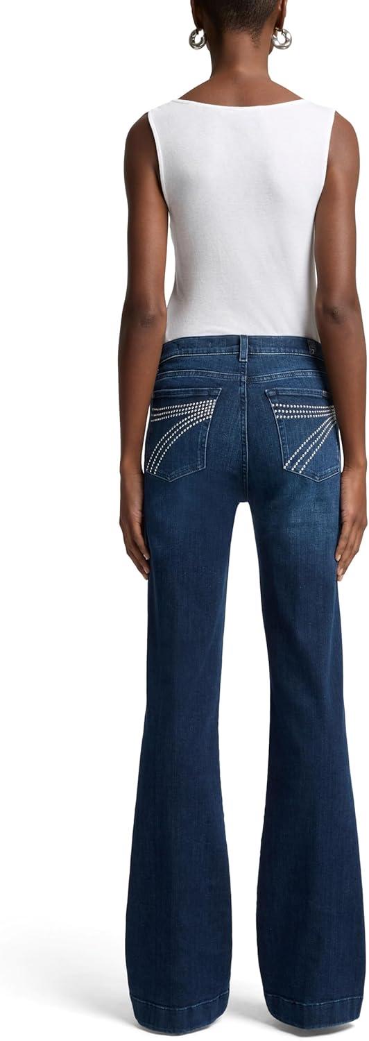 image:image7 for All Mankind Womens Dojo Trouser Flare JeanBaltimora