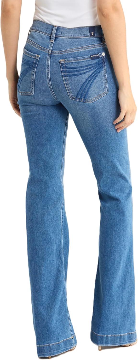 image:image7 for All Mankind Womens Dojo Trouser Flare JeanMeknes