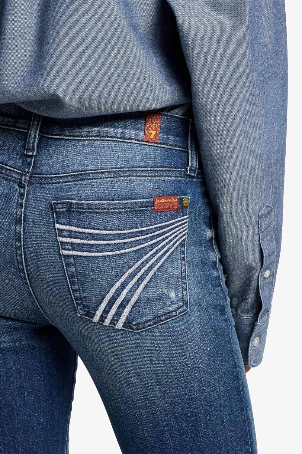 image:image7 for All Mankind Womens Dojo Trouser JeansLake Blue