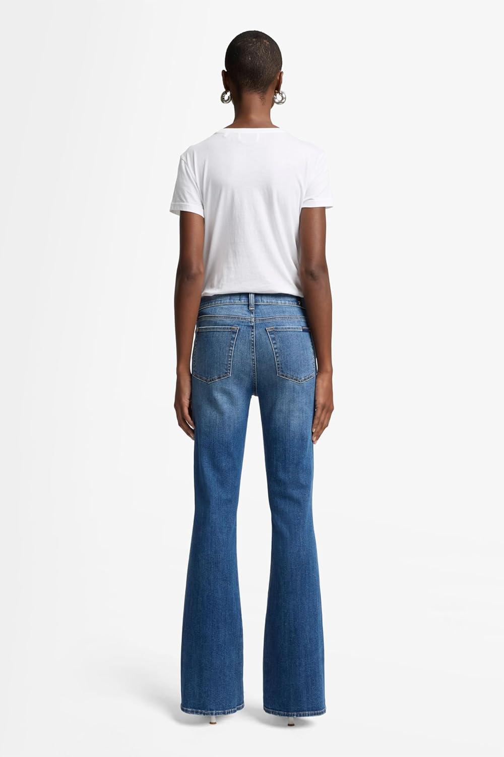 image:image7 for All Mankind Womens High Waist Ali Flare Leg JeansRoyalty