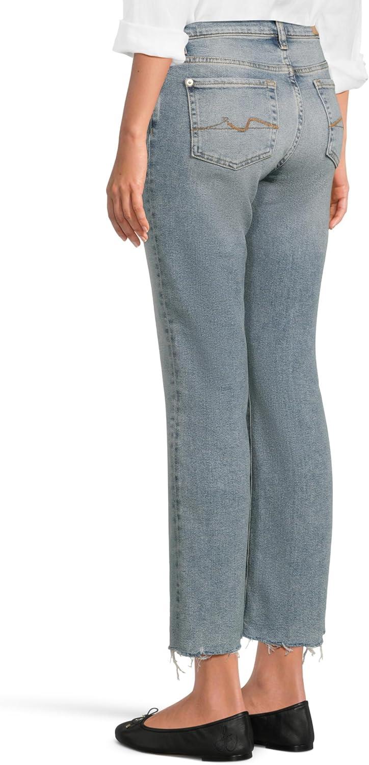 image:image7 for All Mankind Womens Luxe Vintage Daisy Ankle Bootcut JeansAmuse Me