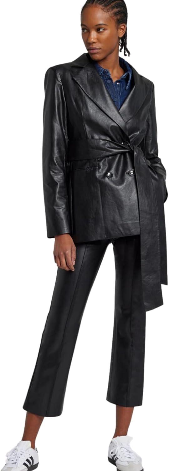image:image7 for All Mankind Womens Womens HighWaisted Slim Kick Flare JeansBlack